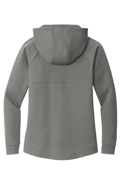 Rear View of TurboGrey OGIO Women's Bolt Full-Zip Hoodie LOG850
