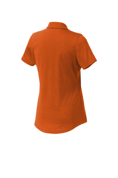 Rear View of TxOrange Sport-Tek Women's PosiCharge Strive Polo. LST530