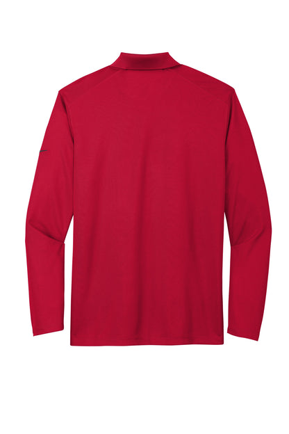Rear View of UniRed Nike Dri-FIT Micro Pique 2.0 Long Sleeve Polo NKDC2104