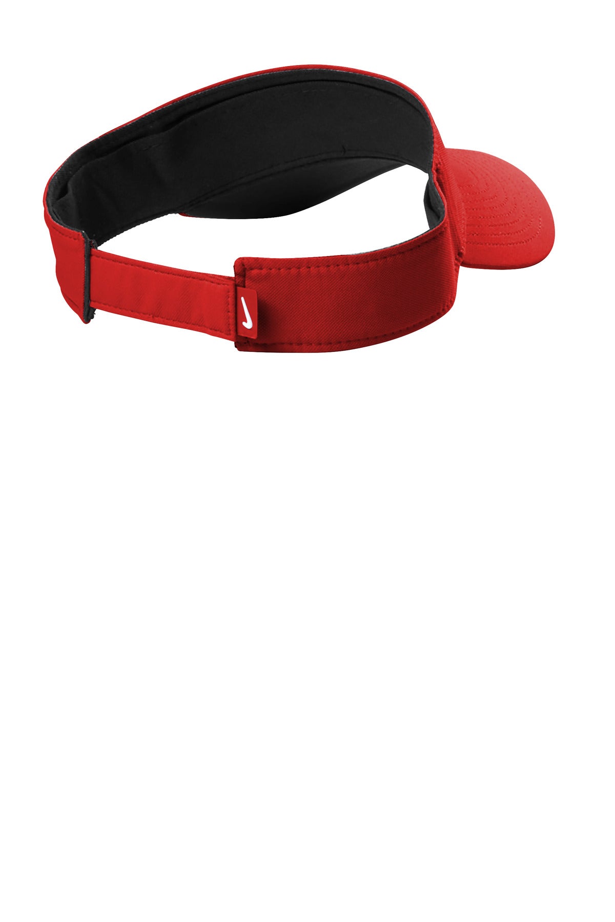Rear View of UniRed Nike Dri-FIT Team Performance Visor NKFB5675