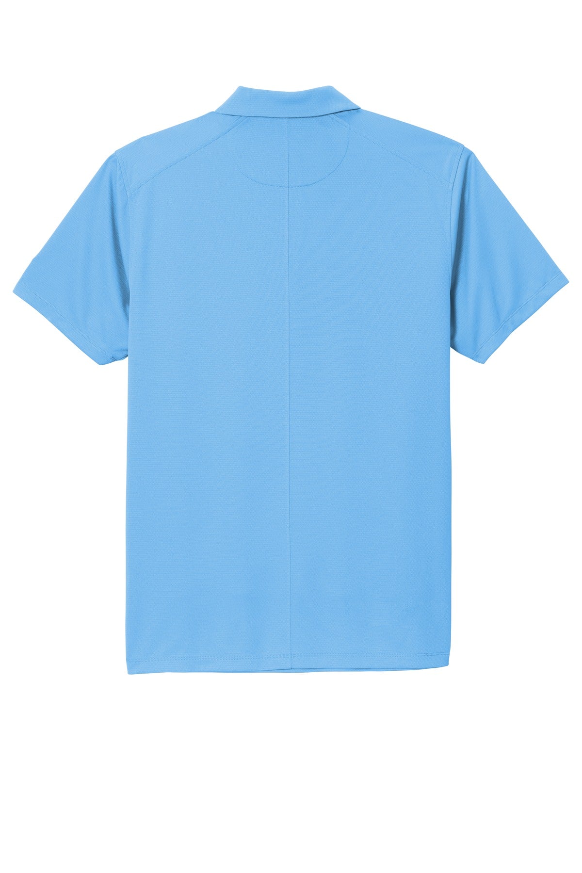 Rear View of University Blu Nike Dry Essential Solid Polo NKBV6042