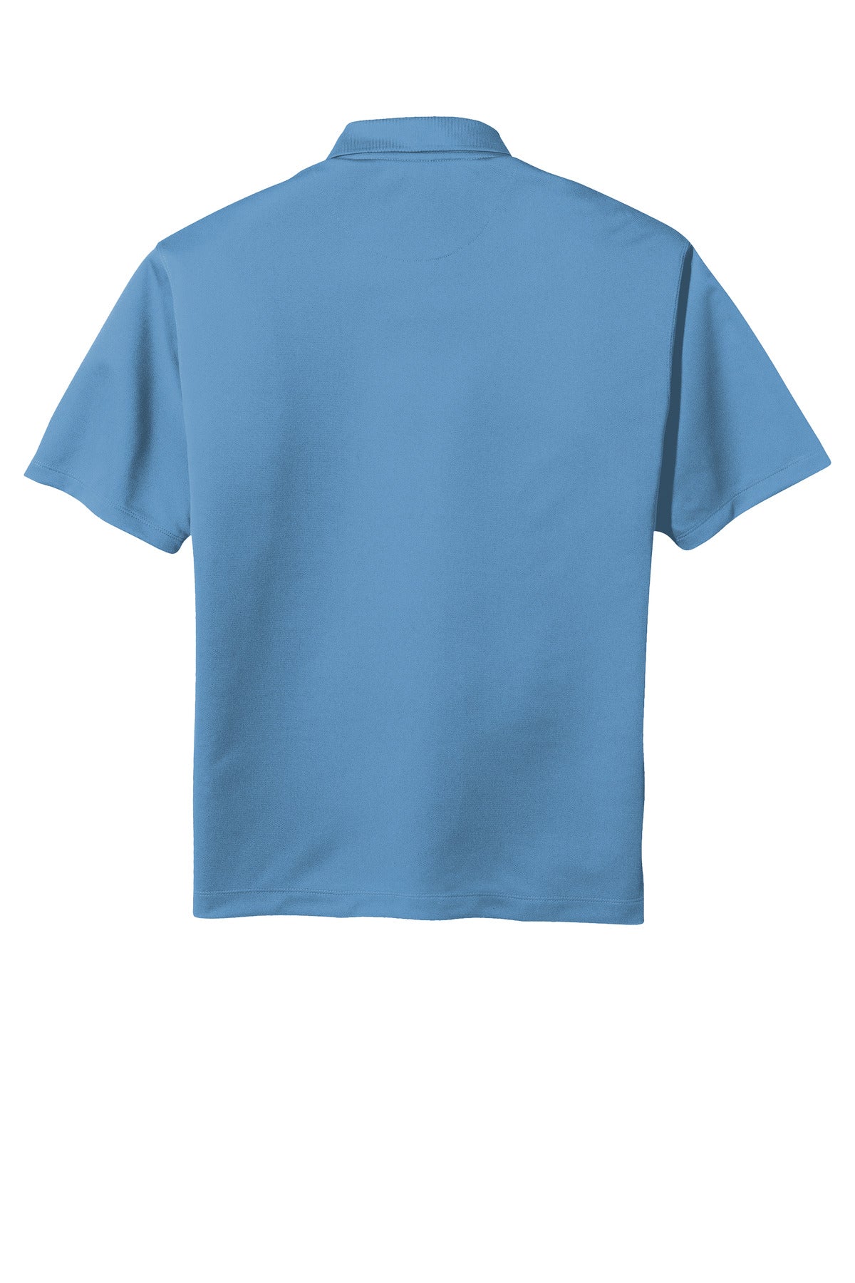 Rear View of University Blu Nike Tech Basic Dri-FIT Polo. 203690