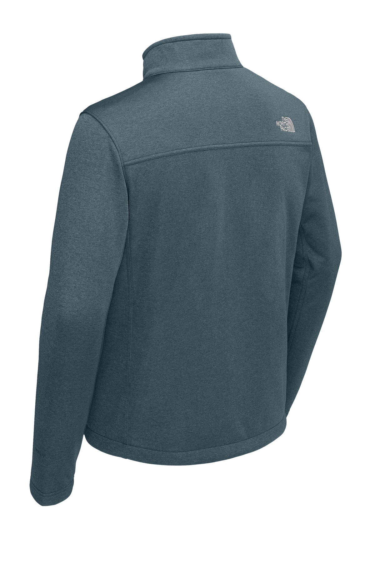 Rear View of UrbNvyHt The North Face Chest Logo Ridgewall Soft Shell Jacket NF0A88D5
