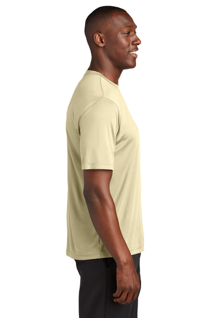 Rear View of Vegas Gold Sport-Tek Tall PosiCharge Competitor Tee. TST350
