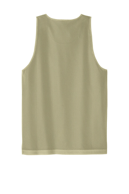 Rear View of VgsGld/Blk Sport-Tek PosiCharge Reversible Mesh Tank ST5000