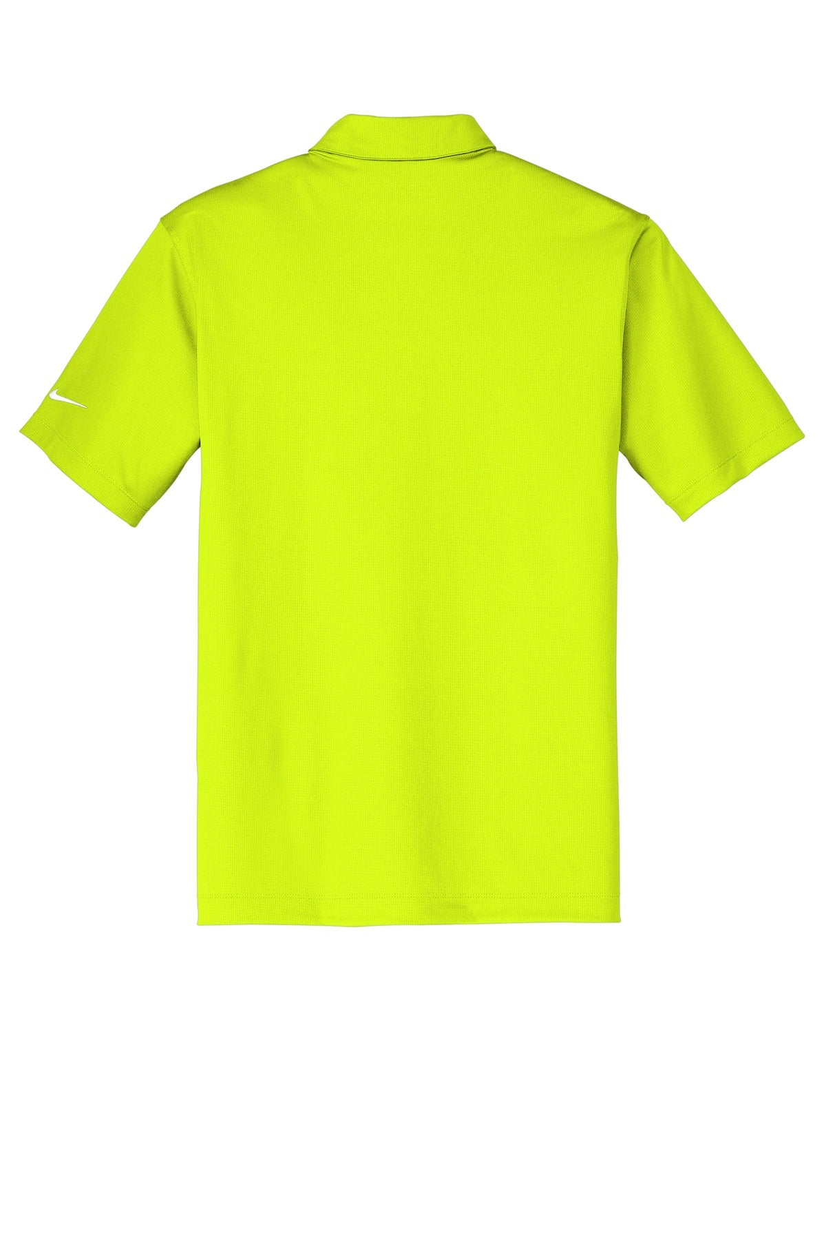 Rear View of Volt Nike Dri-FIT Vertical Mesh Polo. 637167