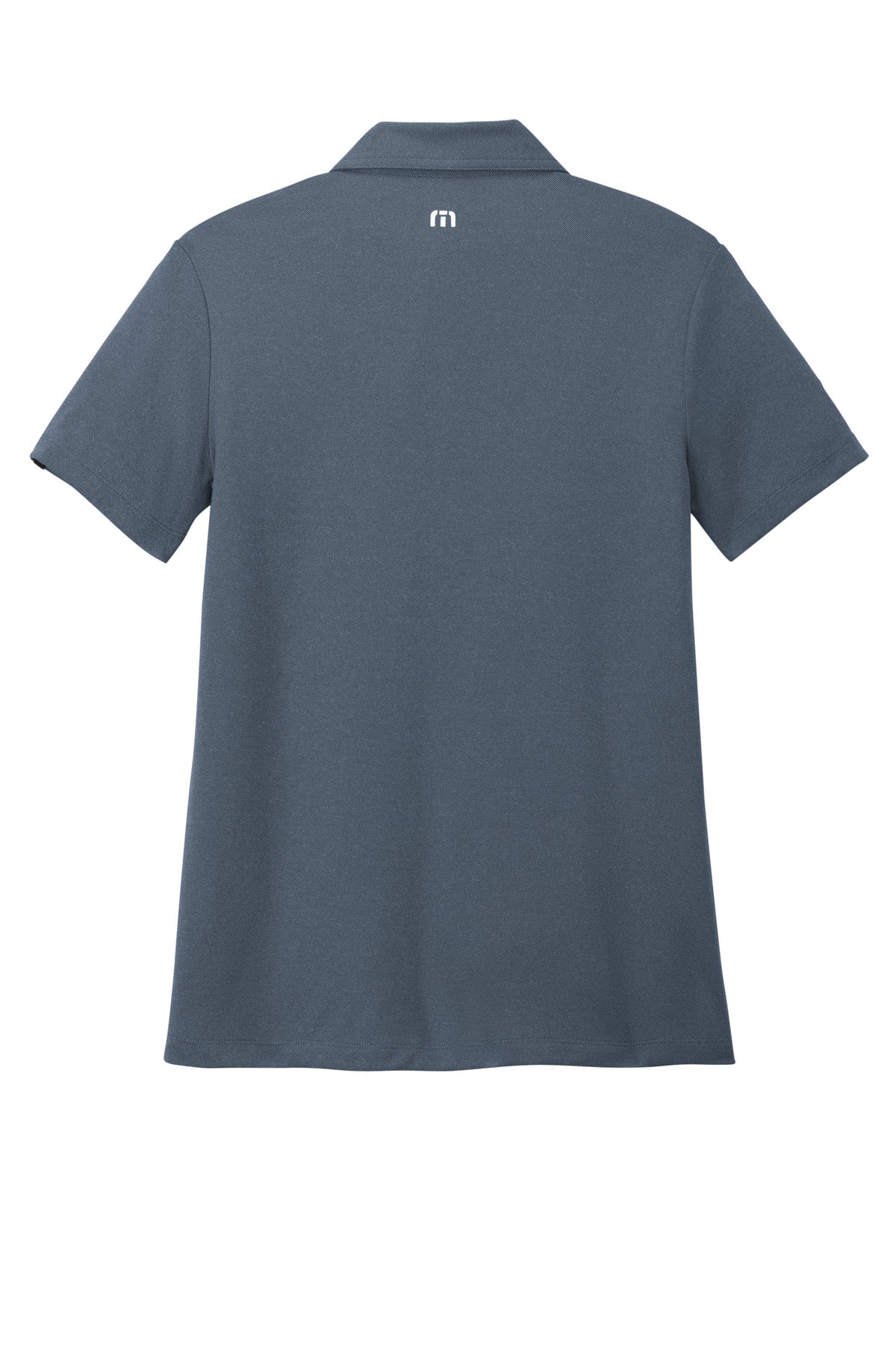 Rear View of VtgIdg/Blk TravisMathew Women's Coto Performance Polo TM1WX002