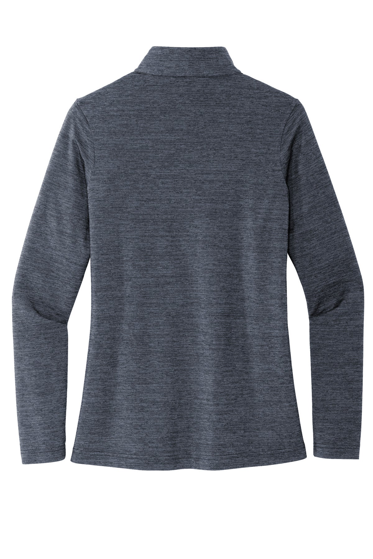 Rear View of VtgIdgHthr TravisMathew Women's Crestview 1/4-Zip TM1WW003