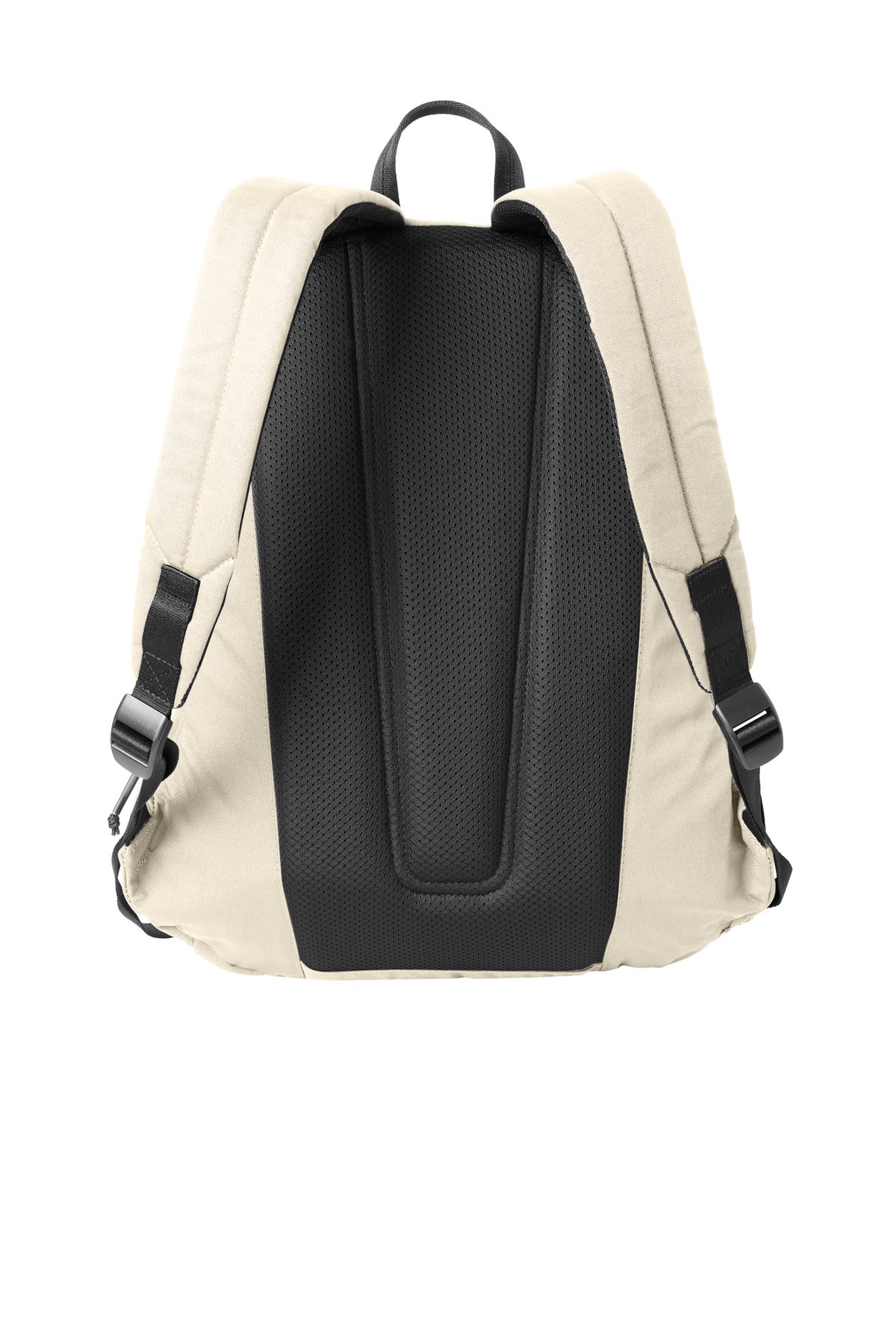 Rear View of WarmQuartz Mercer+Mettle Claremont Backpack MMB210