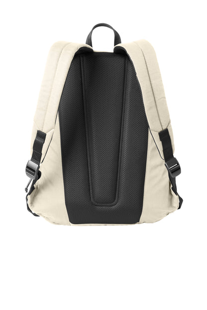 Rear View of WarmQuartz Mercer+Mettle Claremont Backpack MMB210