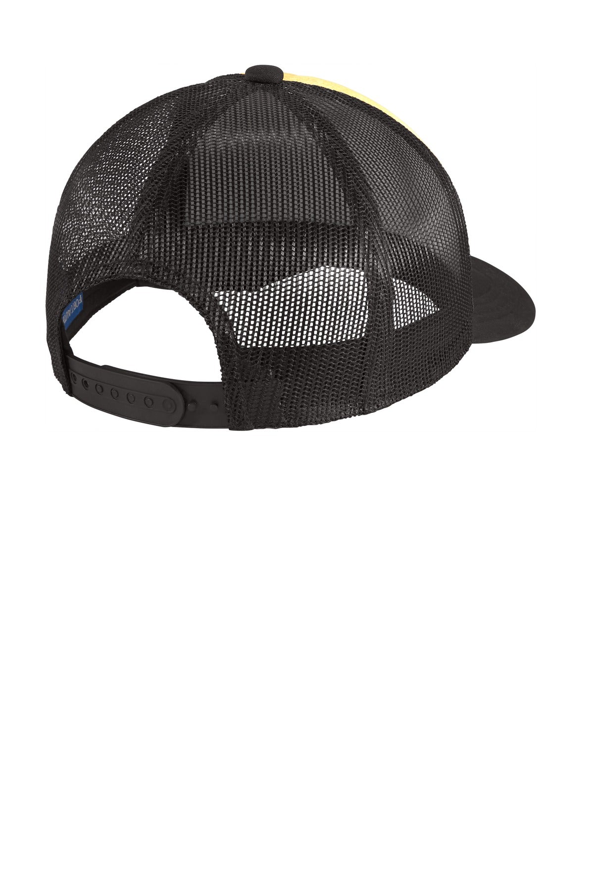 Rear View of Wave Port Authority Photo Real Snapback Trucker Cap C950
