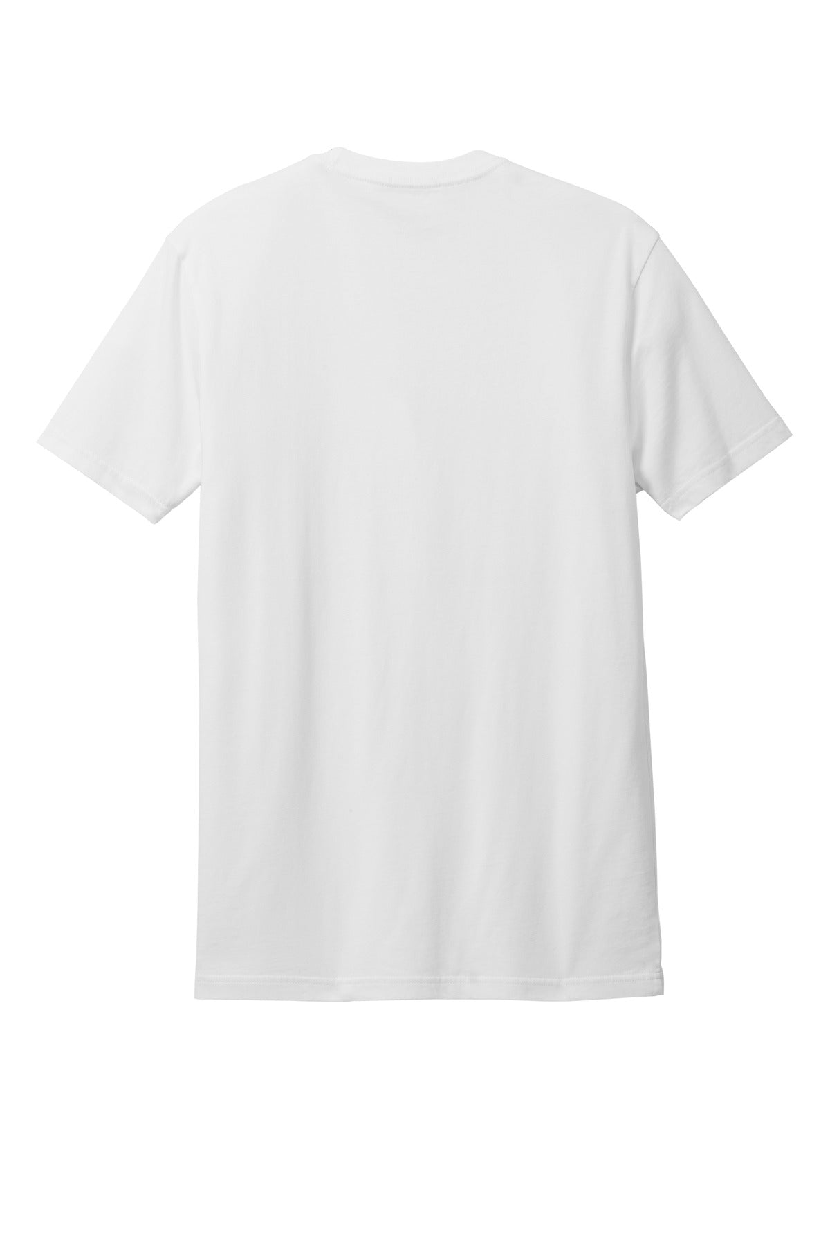 Rear View of White District Wash Tee DT2101