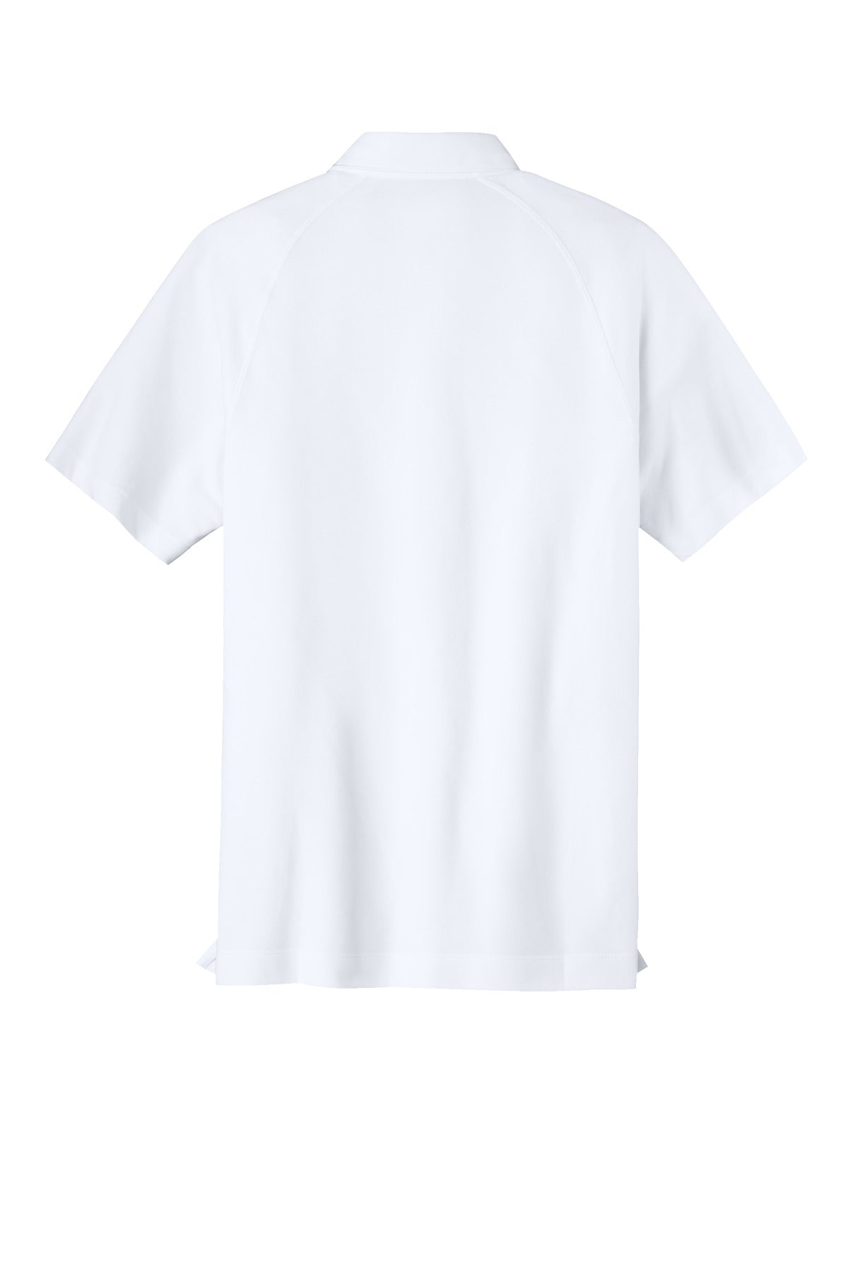 Rear View of White OGIO Onyx Polo. OG126