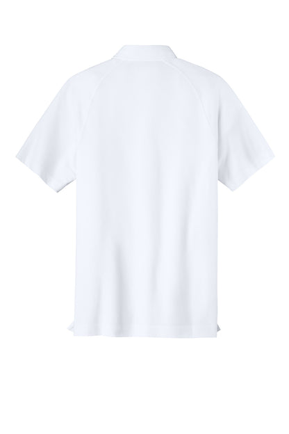 Rear View of White OGIO Onyx Polo. OG126