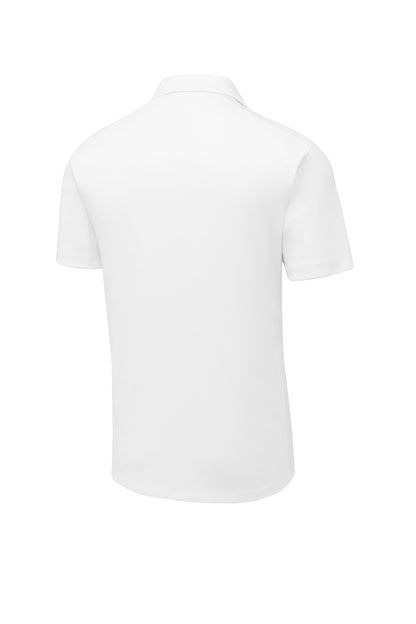 Rear View of White Sport-Tek Posi-UV Pro Polo. ST520
