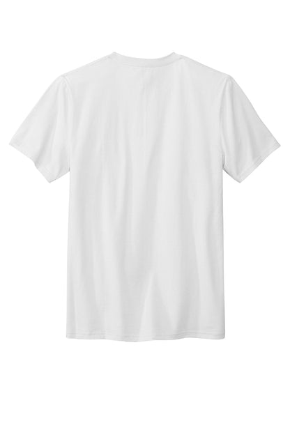 Rear View of White Volunteer Knitwear Daily Tee VL45