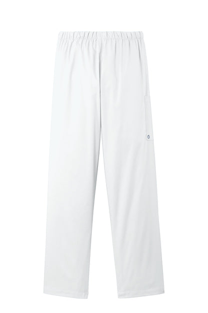 Rear View of White Wink Women's WorkFlex Cargo Pant WW4550