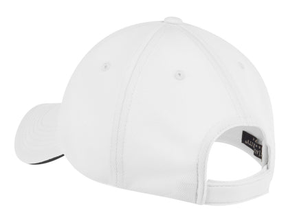 Rear View of White/Cl Navy Port Authority Dry Zone Cap. C838