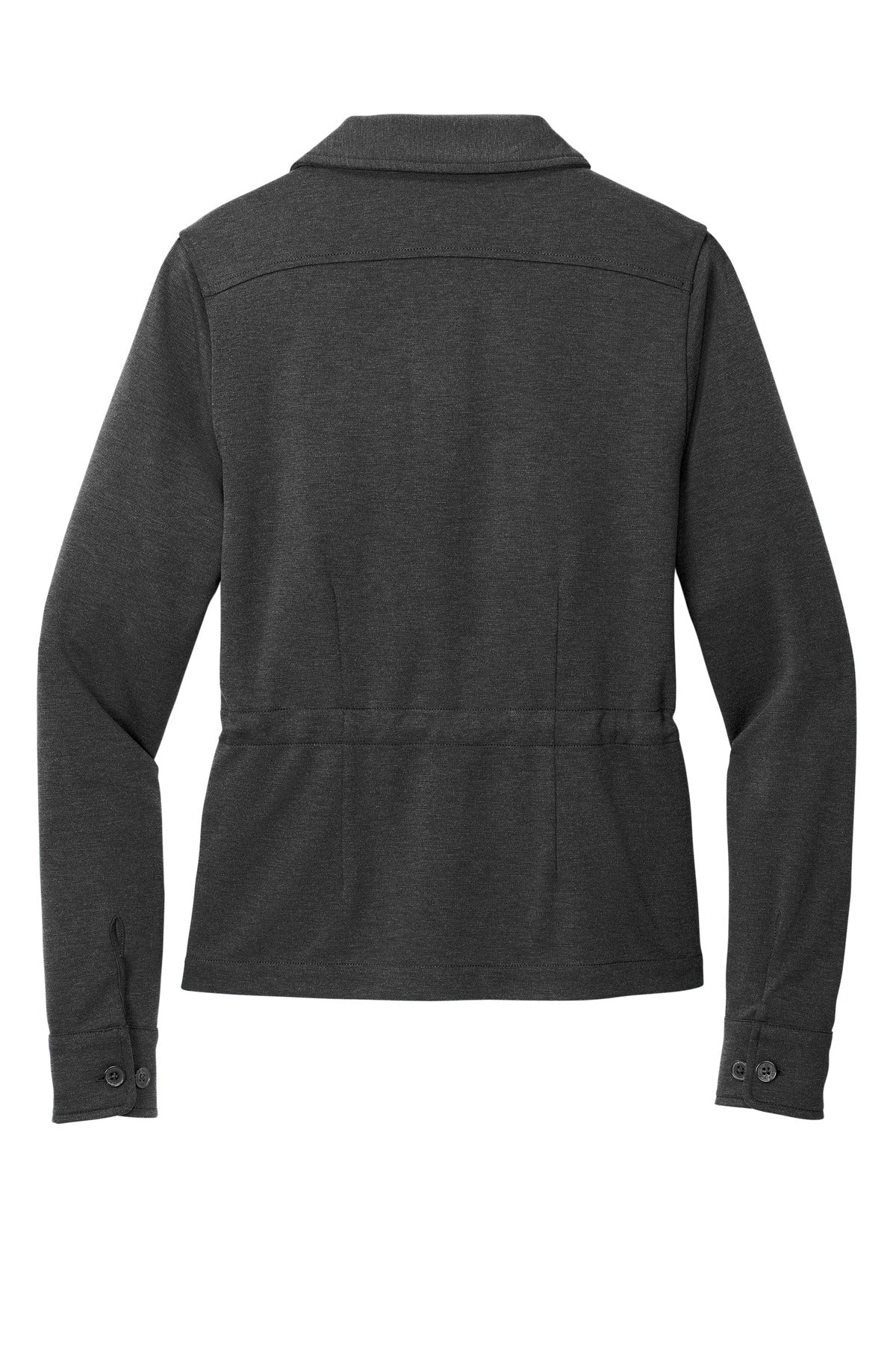 Rear View of WindsorGyH Brooks Brothers Women's Mid-Layer Stretch Button Jacket BB18205