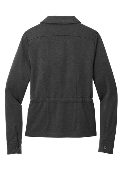 Rear View of WindsorGyH Brooks Brothers Women's Mid-Layer Stretch Button Jacket BB18205