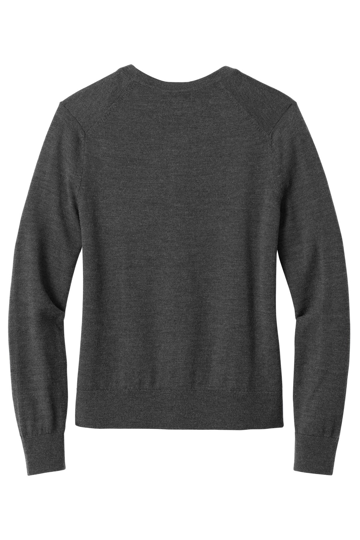 Rear View of WindsorGyH Brooks Brothers Women's Washable Merino Cardigan Sweater BB18413