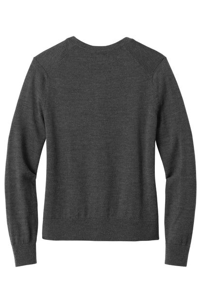 Rear View of WindsorGyH Brooks Brothers Women's Washable Merino Cardigan Sweater BB18413