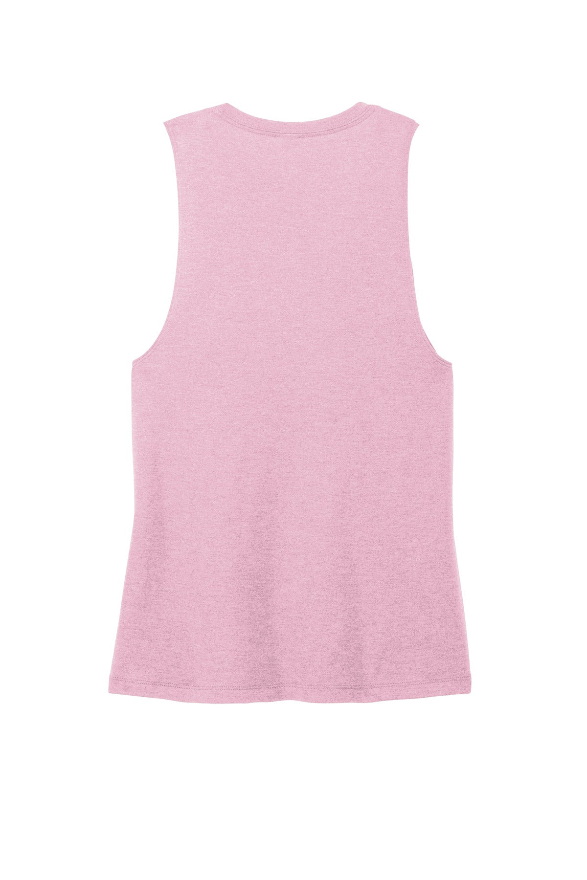 Rear View of WstriaHthr District Women's Perfect Tri Muscle Tank DT153