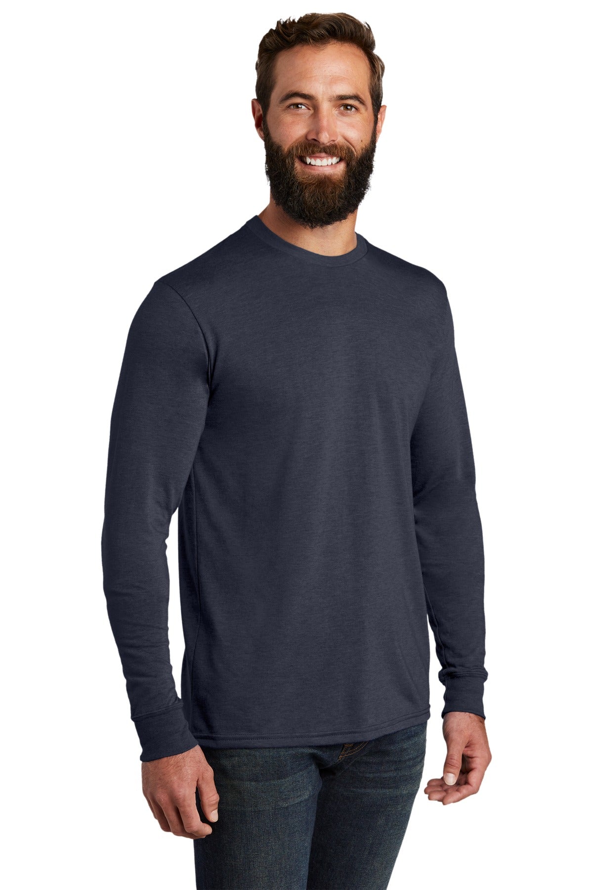 Rebel Blue Allmade Unisex Tri-Blend Long Sleeve Tee AL6004