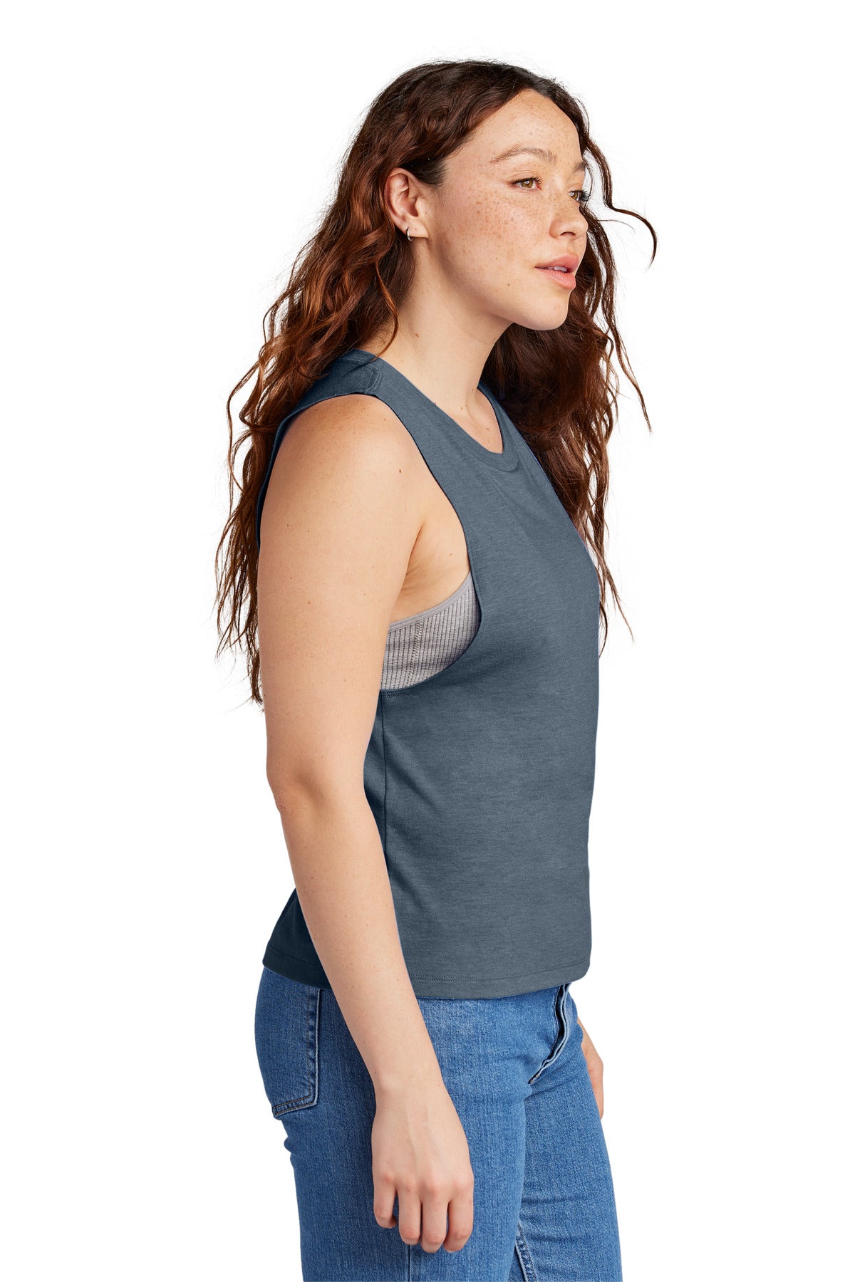 RebelBlue Allmade Women's Tri-Blend Muscle Tank AL2020