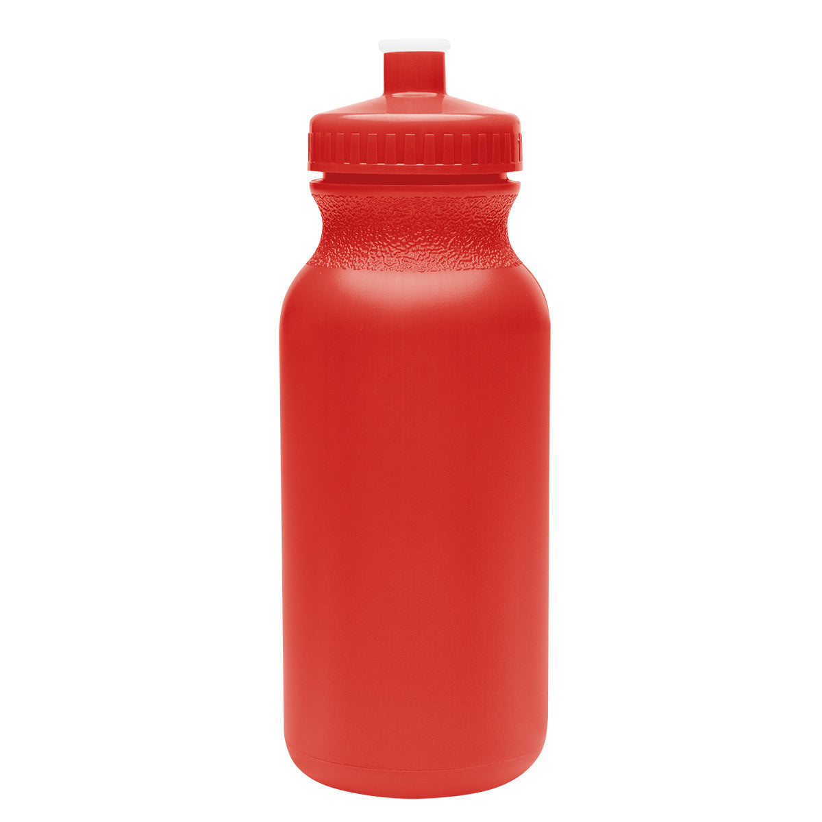 RED 20 Oz. Thrive Bike Bottle Colors plain grouped
