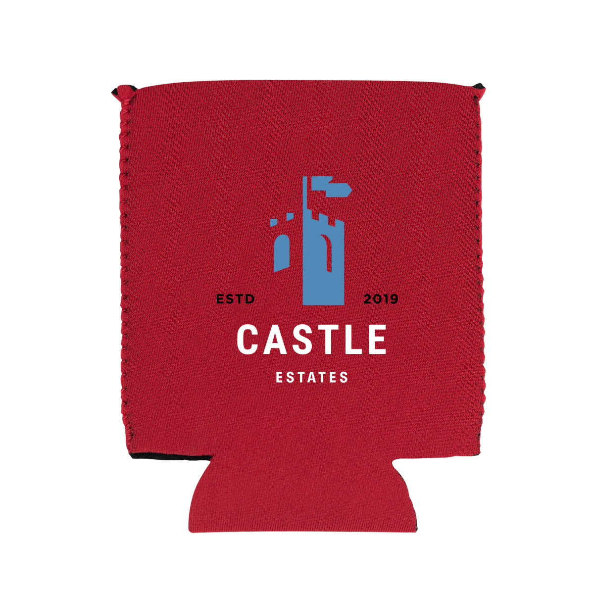 RED Easy Grip Can Cooler  grouped