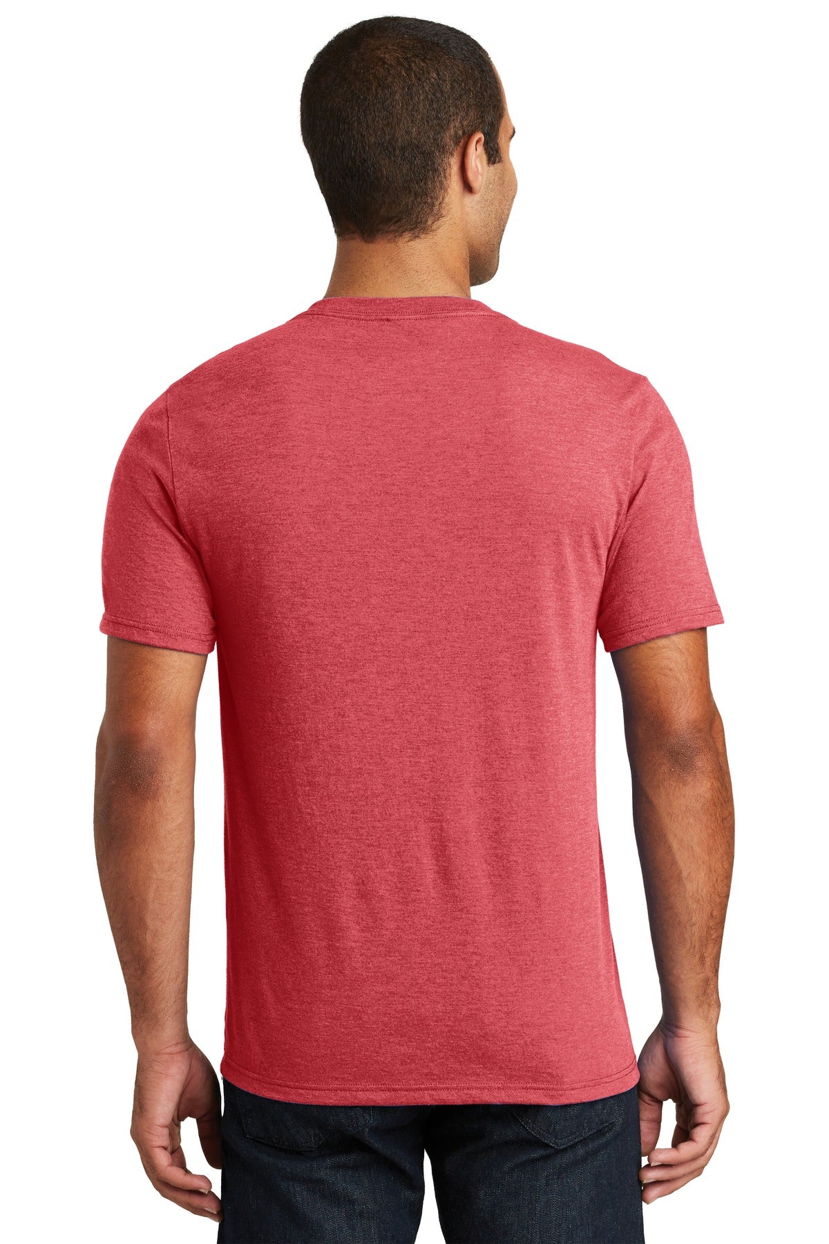 Red Frost District Perfect Tri V-Neck Tee. DT1350