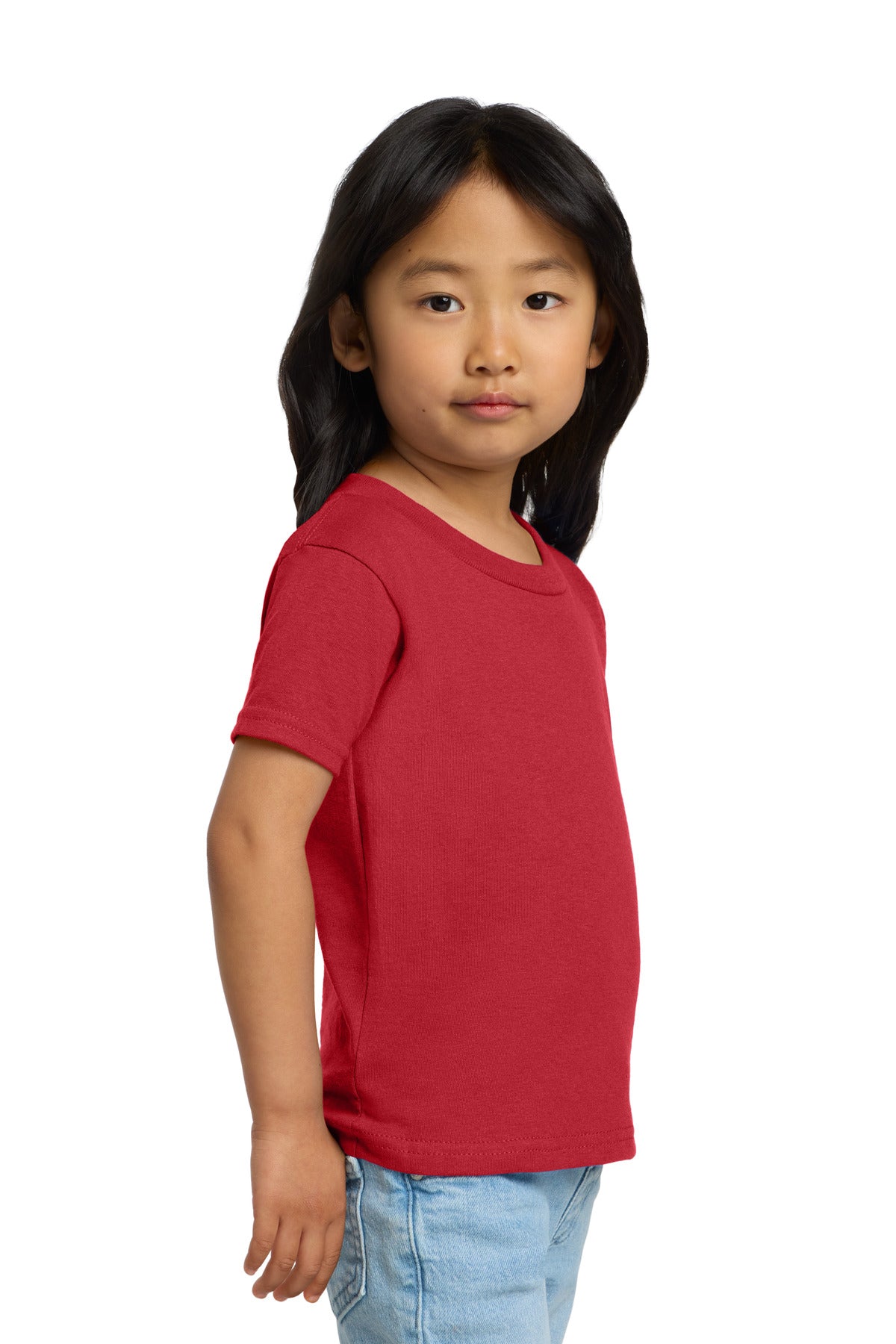 Red Gildan Heavy Cotton Toddler T-Shirt 5100P