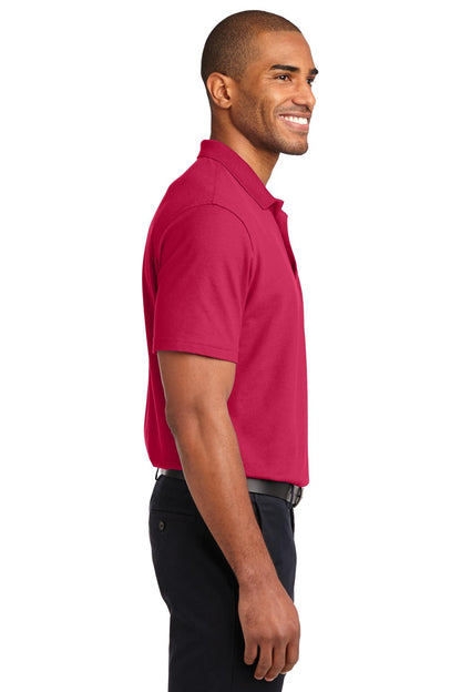 Red Port Authority Stain-Release Polo. K510