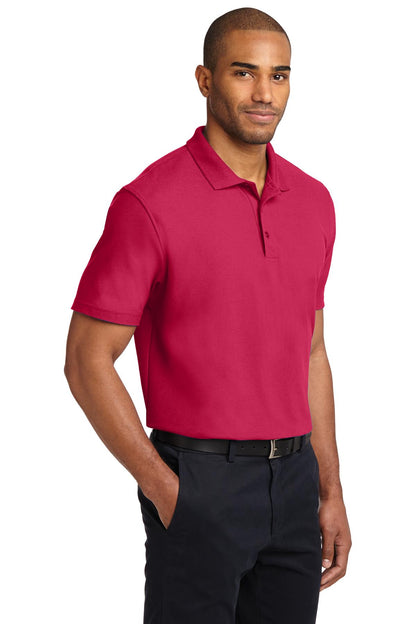 Red Port Authority Stain-Release Polo. K510