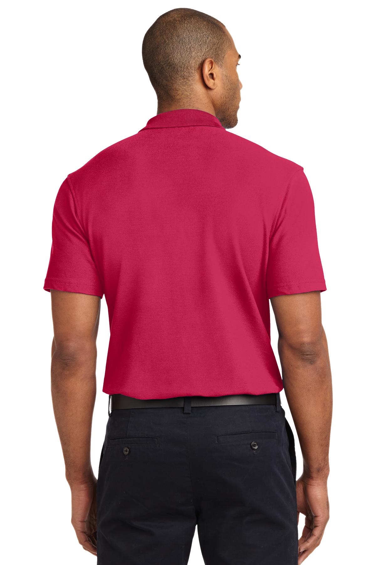 Red Port Authority Stain-Release Polo. K510