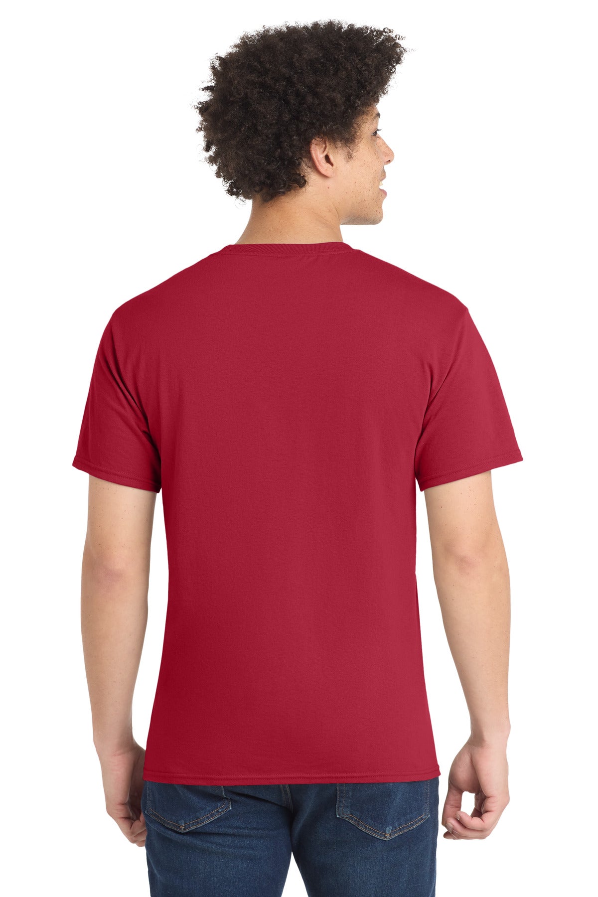 Red Port & Company Tall Core Blend Tee. PC55T