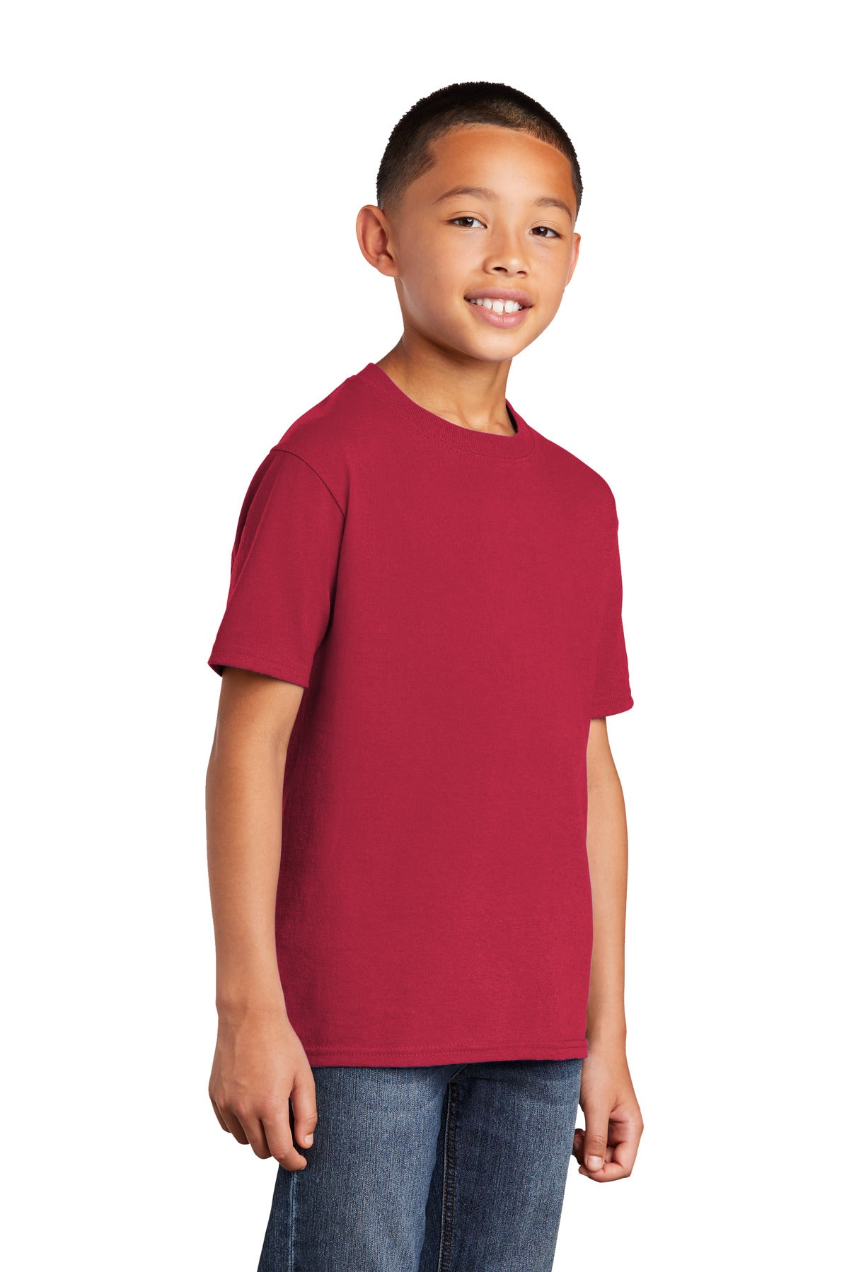 Red Port & Company Youth Core Cotton DTG Tee PC54YDTG