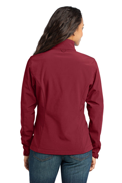 Red Rhubarb Eddie Bauer Women's Soft Shell Jacket. EB531
