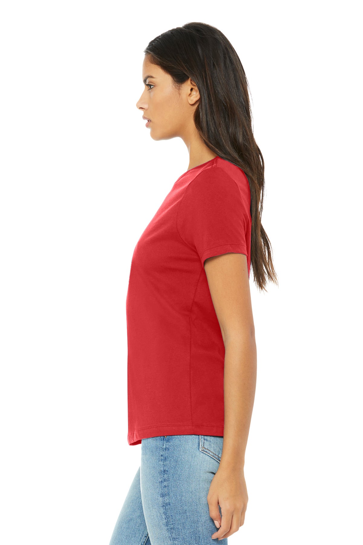 RedTB BELLA+CANVAS Women's Relaxed Triblend Tee BC6413