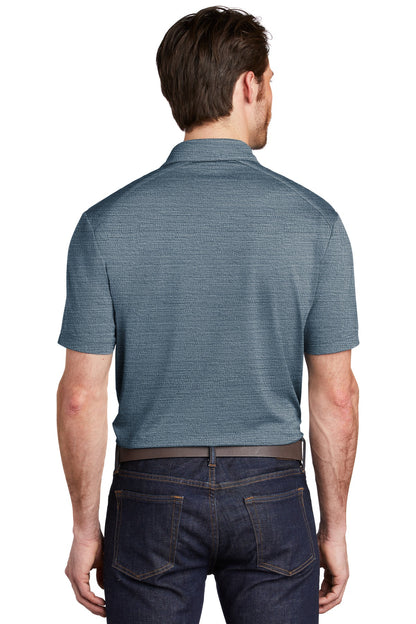 Reg Bl/Gsty Gy Port Authority Stretch Heather Polo K583