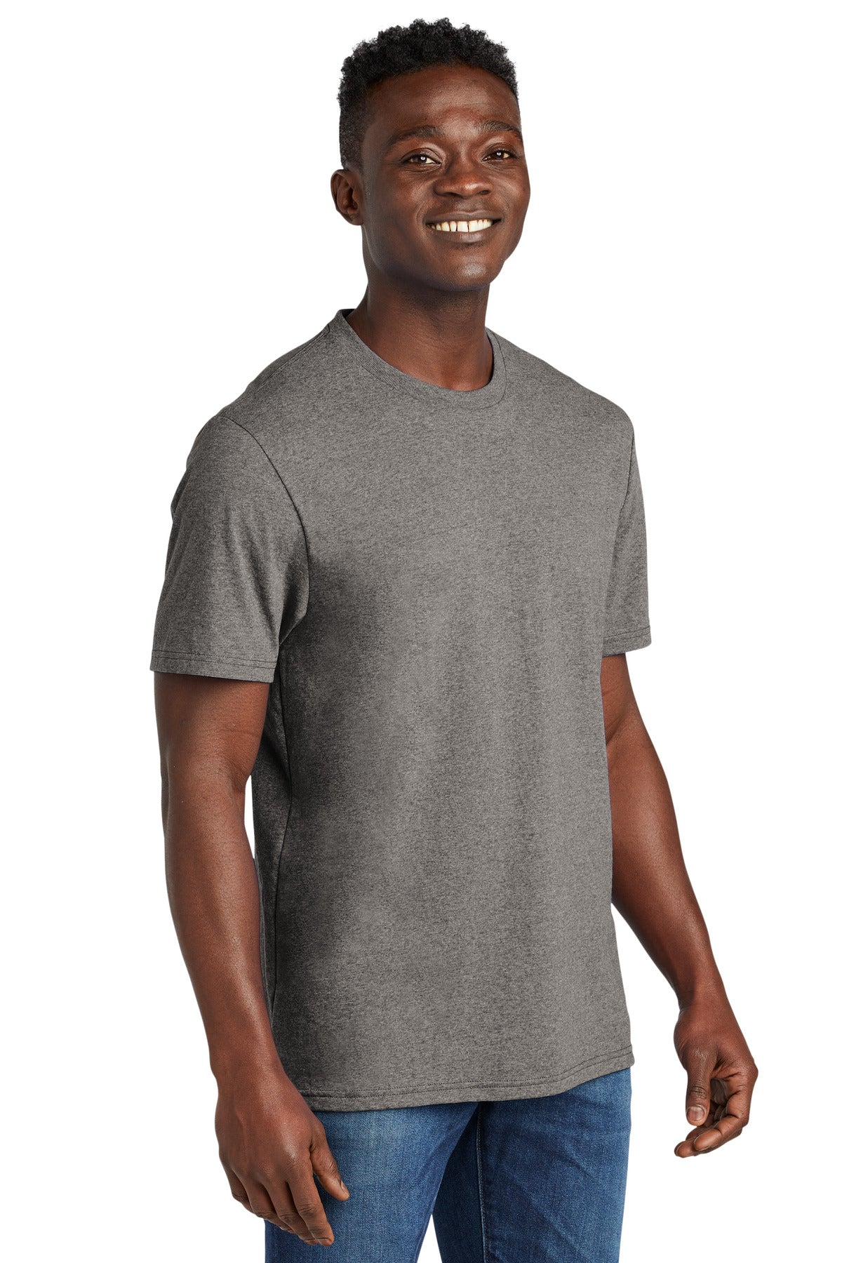 RemdGrayHt Allmade Unisex Recycled Blend Tee AL2300