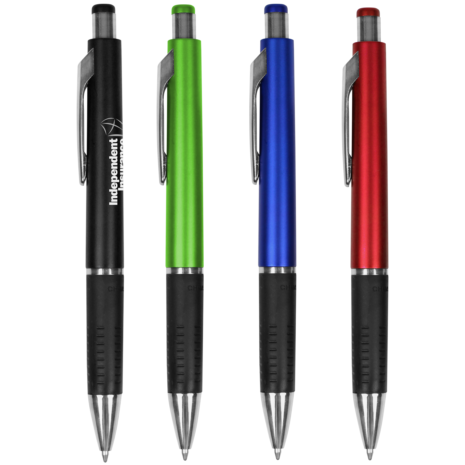 Black Black Reward Metallic Gripper Pen