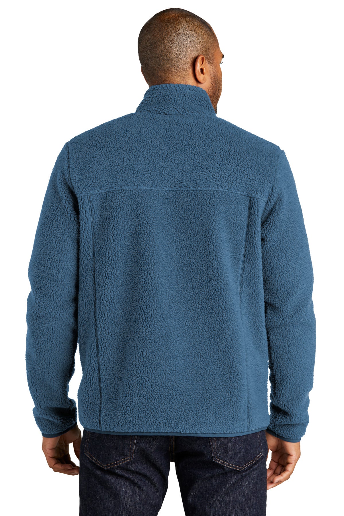 RgttaBlue Port Authority Camp Fleece Snap Pullover F140