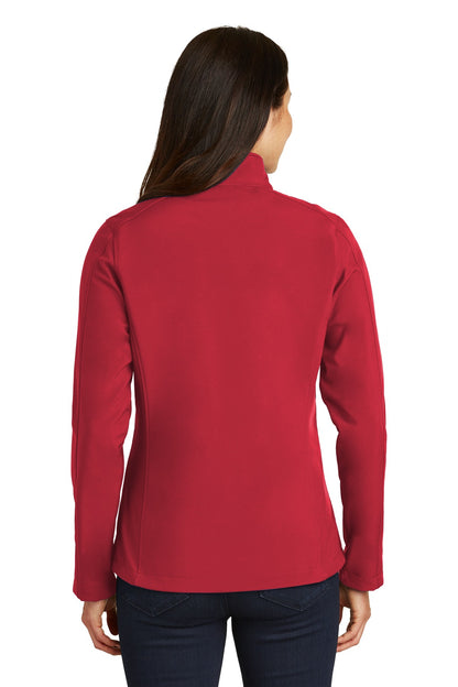 Rich Red Port Authority Women's Core Soft Shell Jacket. L317