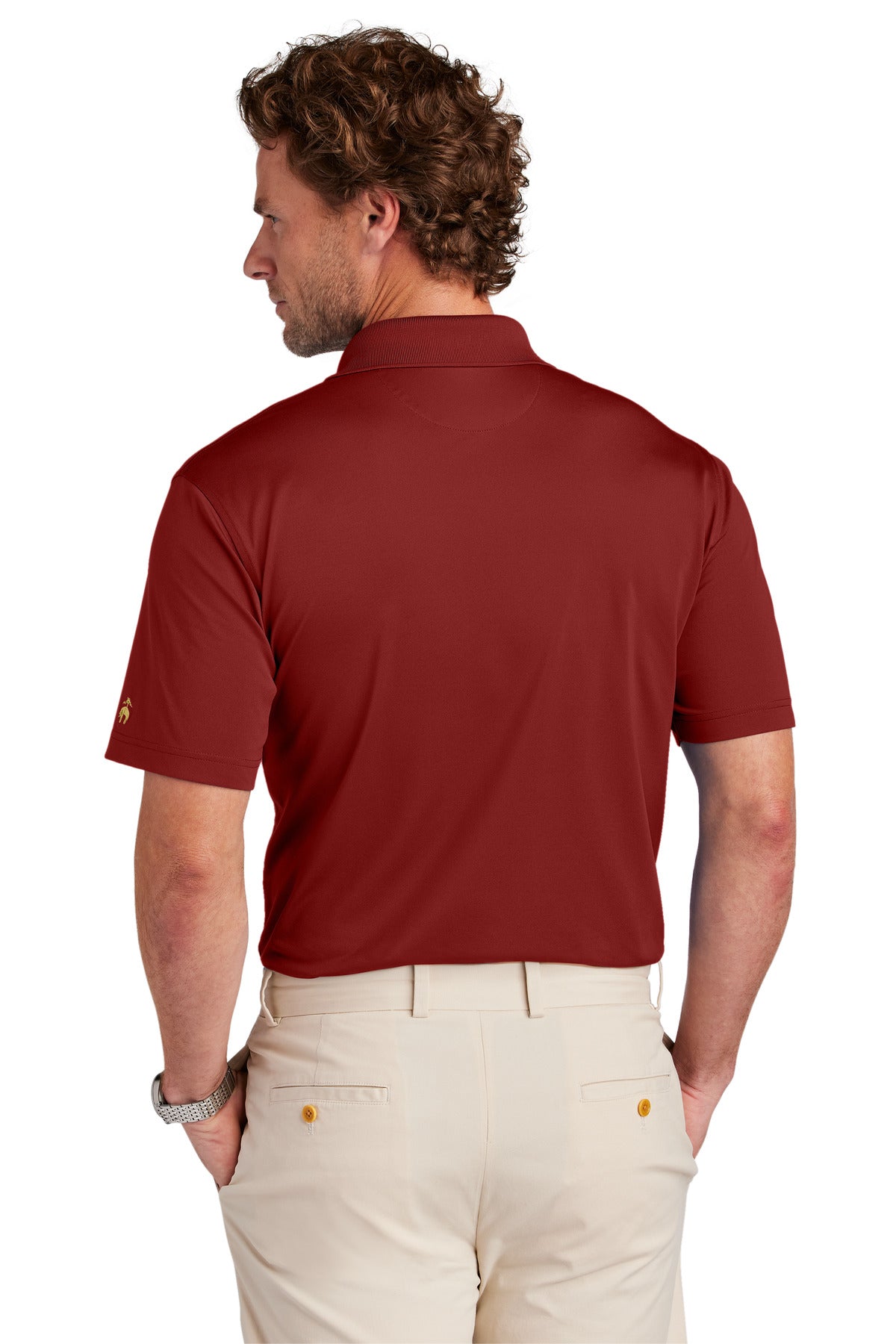 RichRed Brooks Brothers Mesh Pique Performance Polo BB18220