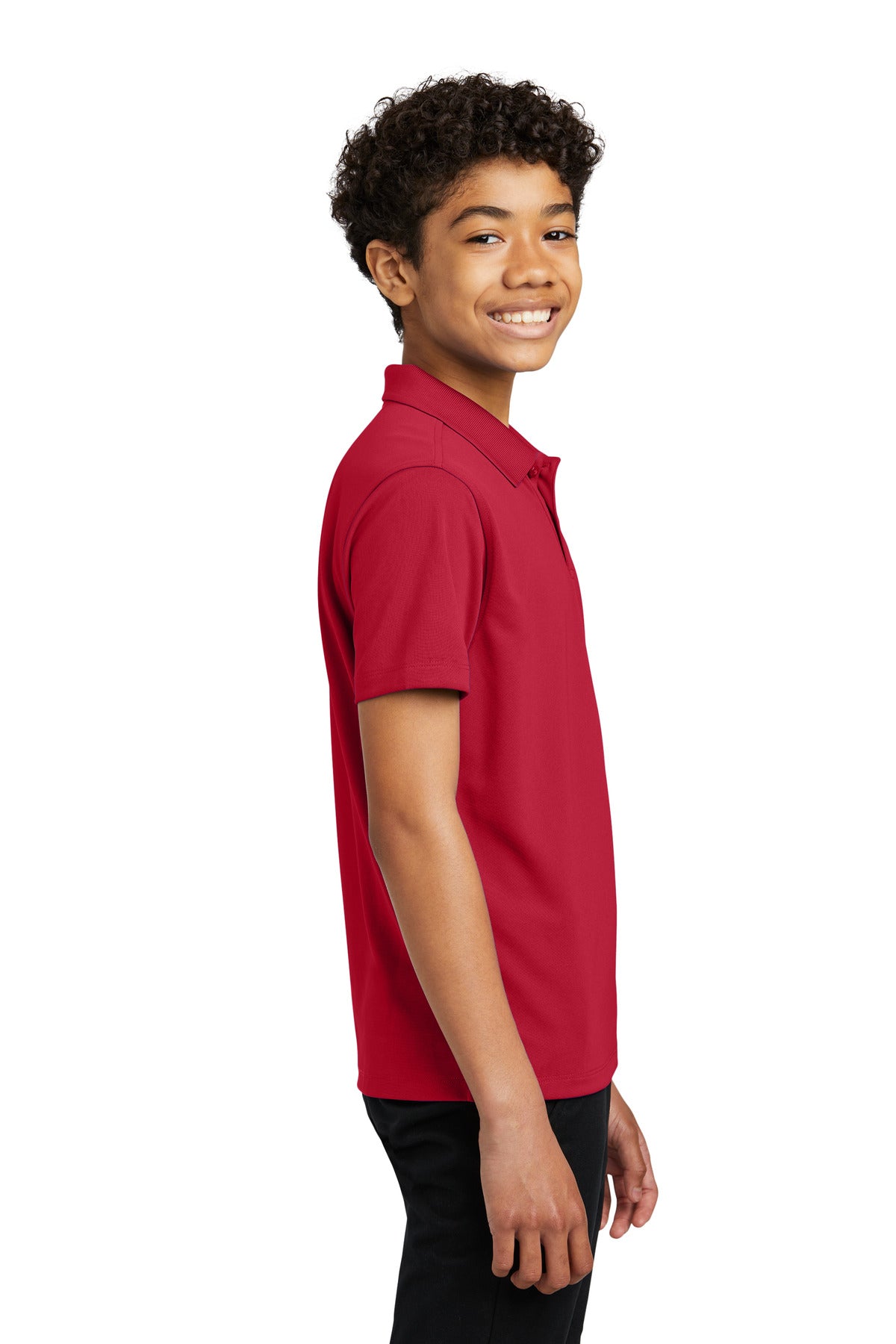 RichRed Port Authority Youth Dry Zone UV Micro-Mesh Polo Y110