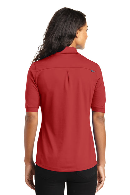 Ripped Red OGIO Women's Metro Polo. LOG130