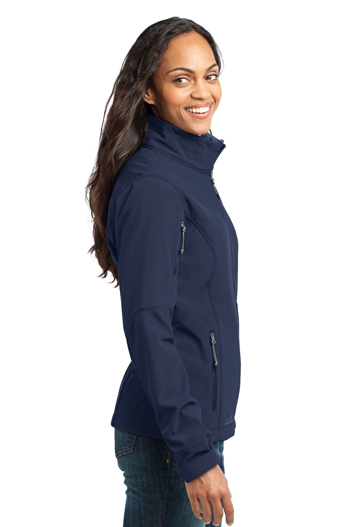 River Blue Eddie Bauer Women's Soft Shell Jacket. EB531