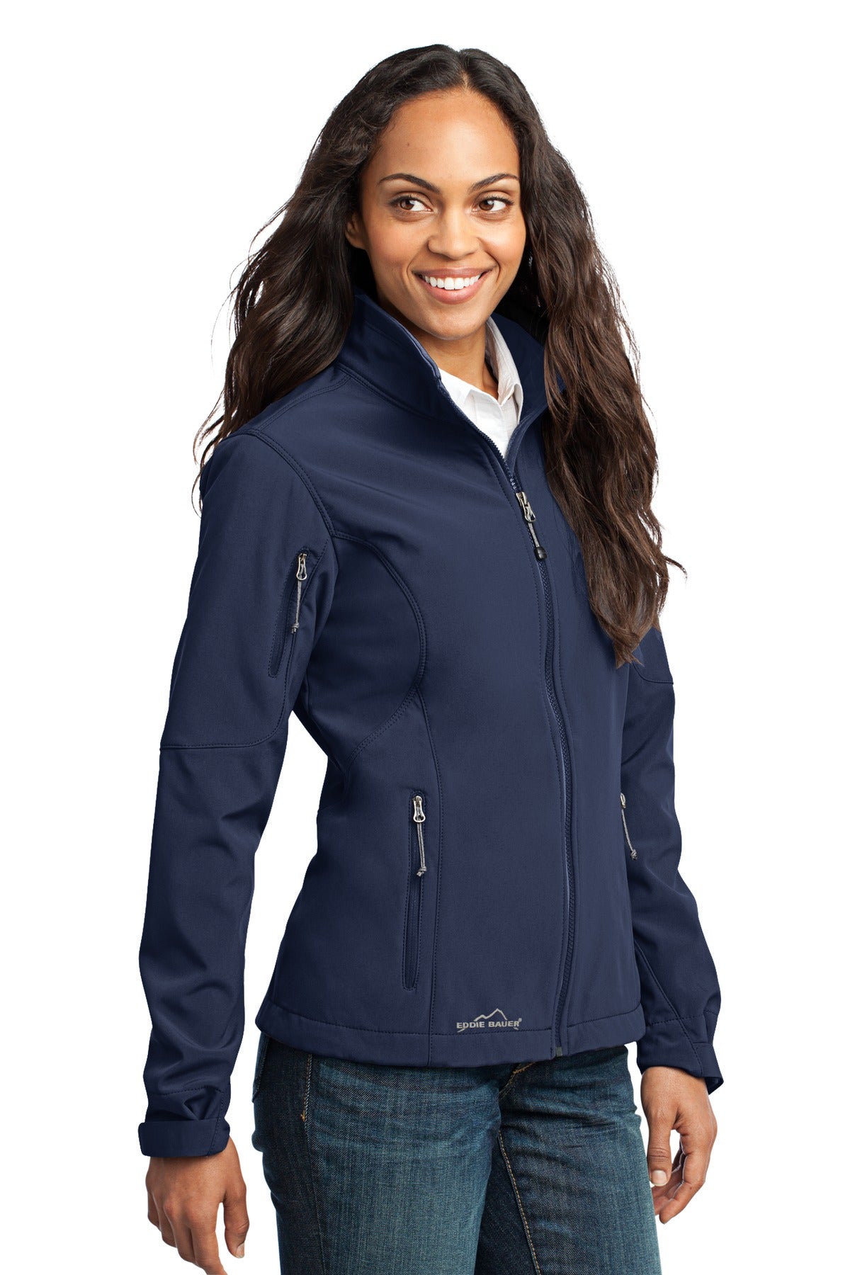 River Blue Eddie Bauer Women's Soft Shell Jacket. EB531